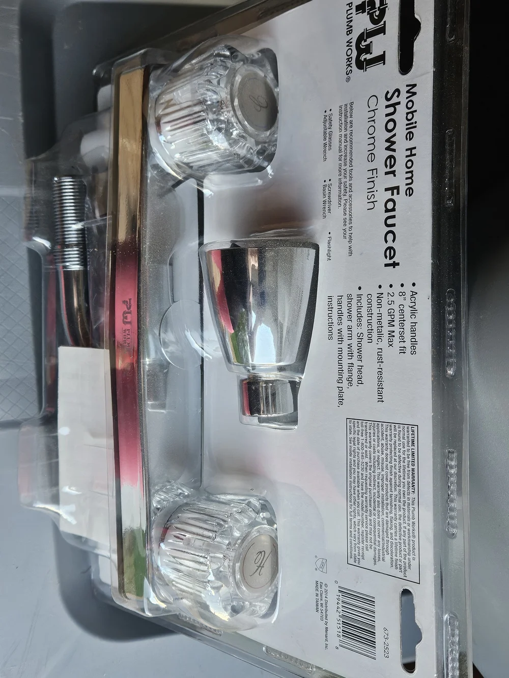 N/A chrome finish